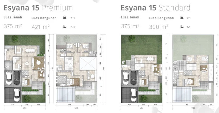 Esyana 15 Standard — Floorplan